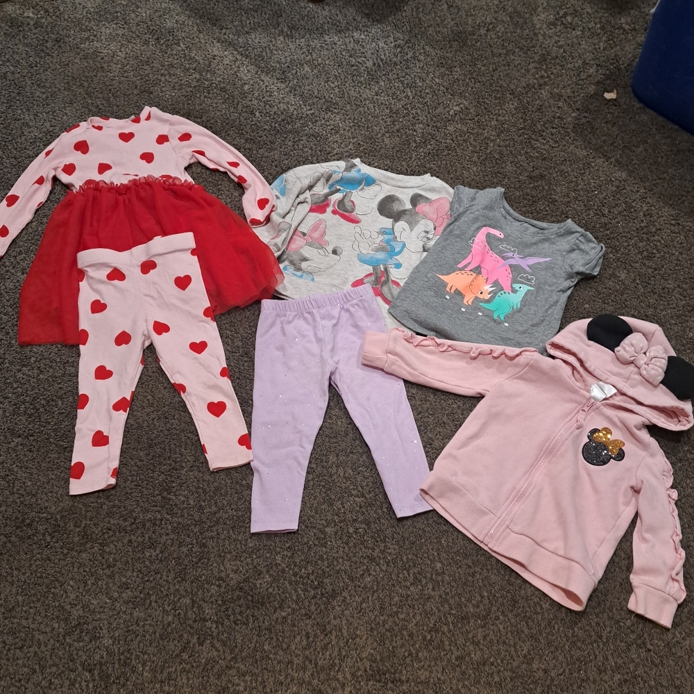 Multiples Kids Sweatshirts & Hoodies Set - Pink, Red, Gray